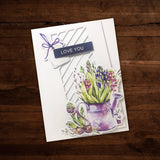 Violet Garden Die Cuts 28387 - Paper Rose Studio