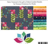 Walk in the Park Quilt Kit - Moda Ombre Confetti Metallic by V&A - Paper Rose Studio