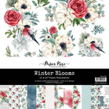 Winter Blooms 12x12 Paper Collection 22798 - Paper Rose Studio