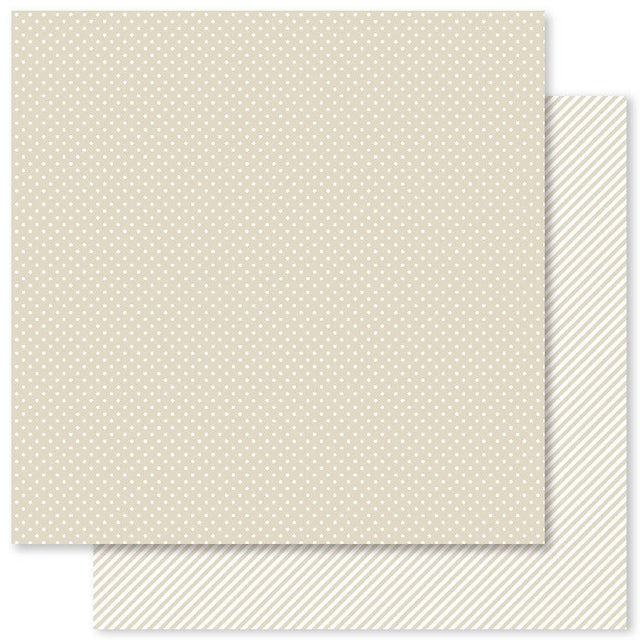 Winter Dots & Stripes D 12x12 Paper (12pc Bulk Pack) 22882 - Paper Rose Studio