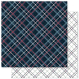 Winter Plaid B 12x12 Paper (12pc Bulk Pack) 22852 - Paper Rose Studio