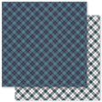 Winter Plaid F 12x12 Paper (12pc Bulk Pack) 22864 - Paper Rose Studio