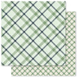 Winter Woodland Plaids F 12x12 Paper (12pc Bulk Pack) 23896 - Paper Rose Studio