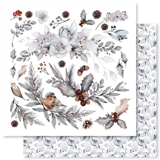 Winter Woods F 12x12 Paper (12pc Bulk Pack) 24361 - Paper Rose Studio