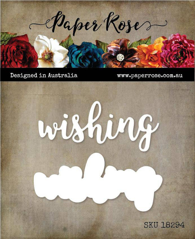 Wishing Layered Metal Cutting Die 18294 - Paper Rose Studio