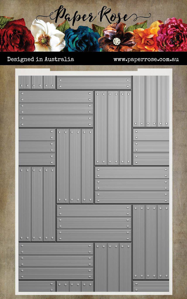 Wood Panels 3D Embossing Folder 21480 - Paper Rose Studio