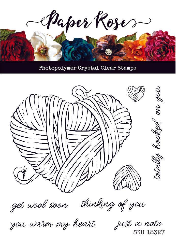 You Warm My Heart 4x4" Clear Stamp Set 18327 - Paper Rose Studio