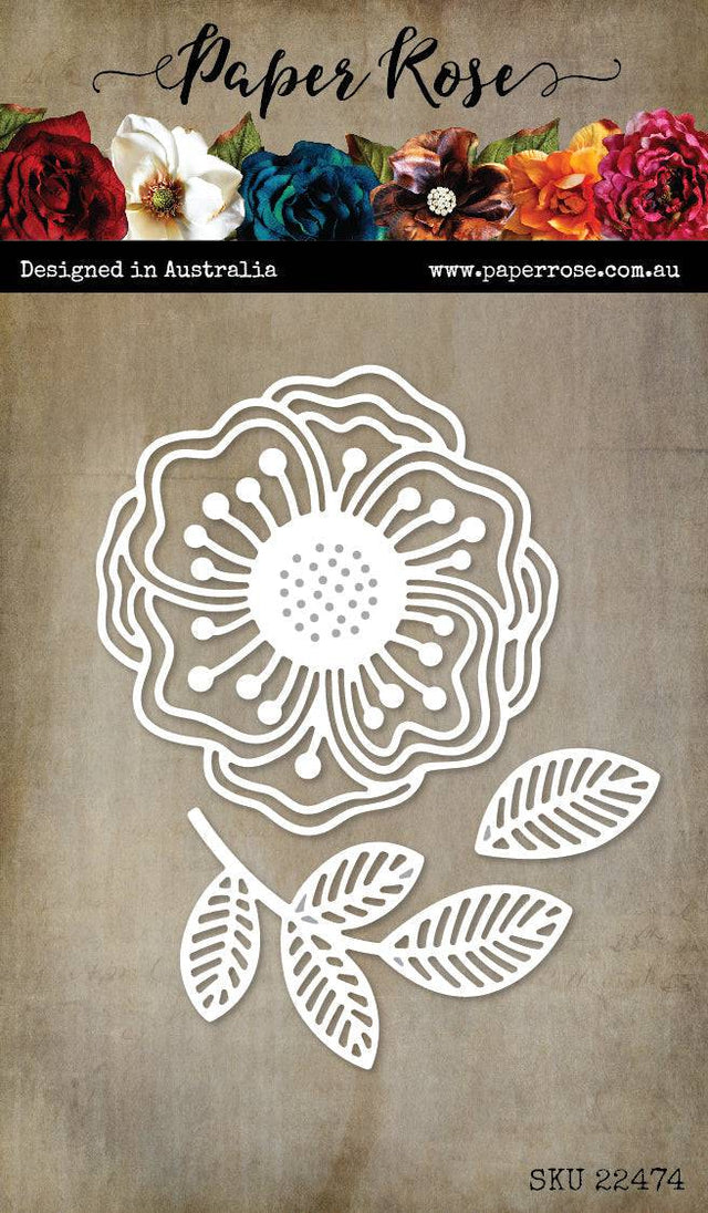 Zen Flower Metal Cutting Die 22474 - Paper Rose Studio