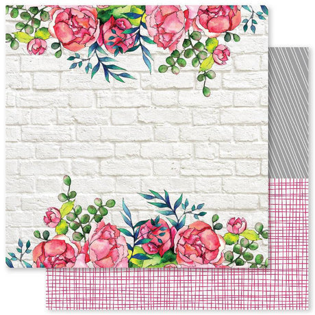 Spring Rain D 12x12 Paper (12pc Bulk Pack) 20300 - Paper Rose Studio